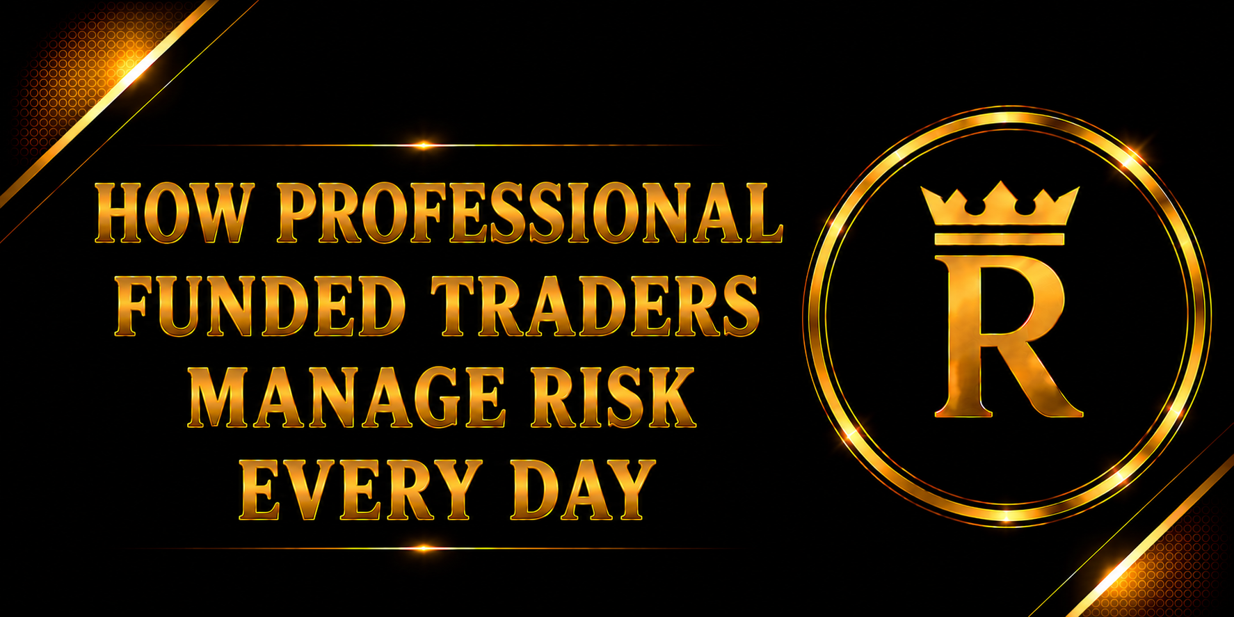 How Professional Funded Traders Manage Risk Every Day