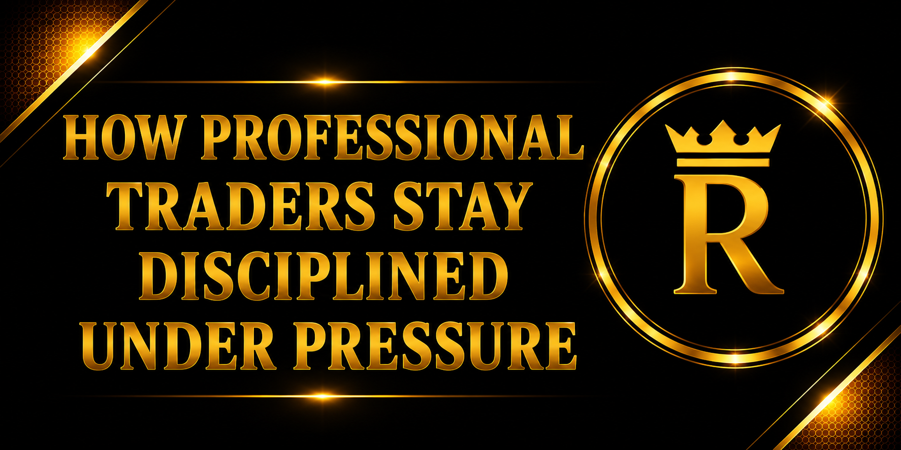 How Professional Traders Stay Disciplined Under Pressure