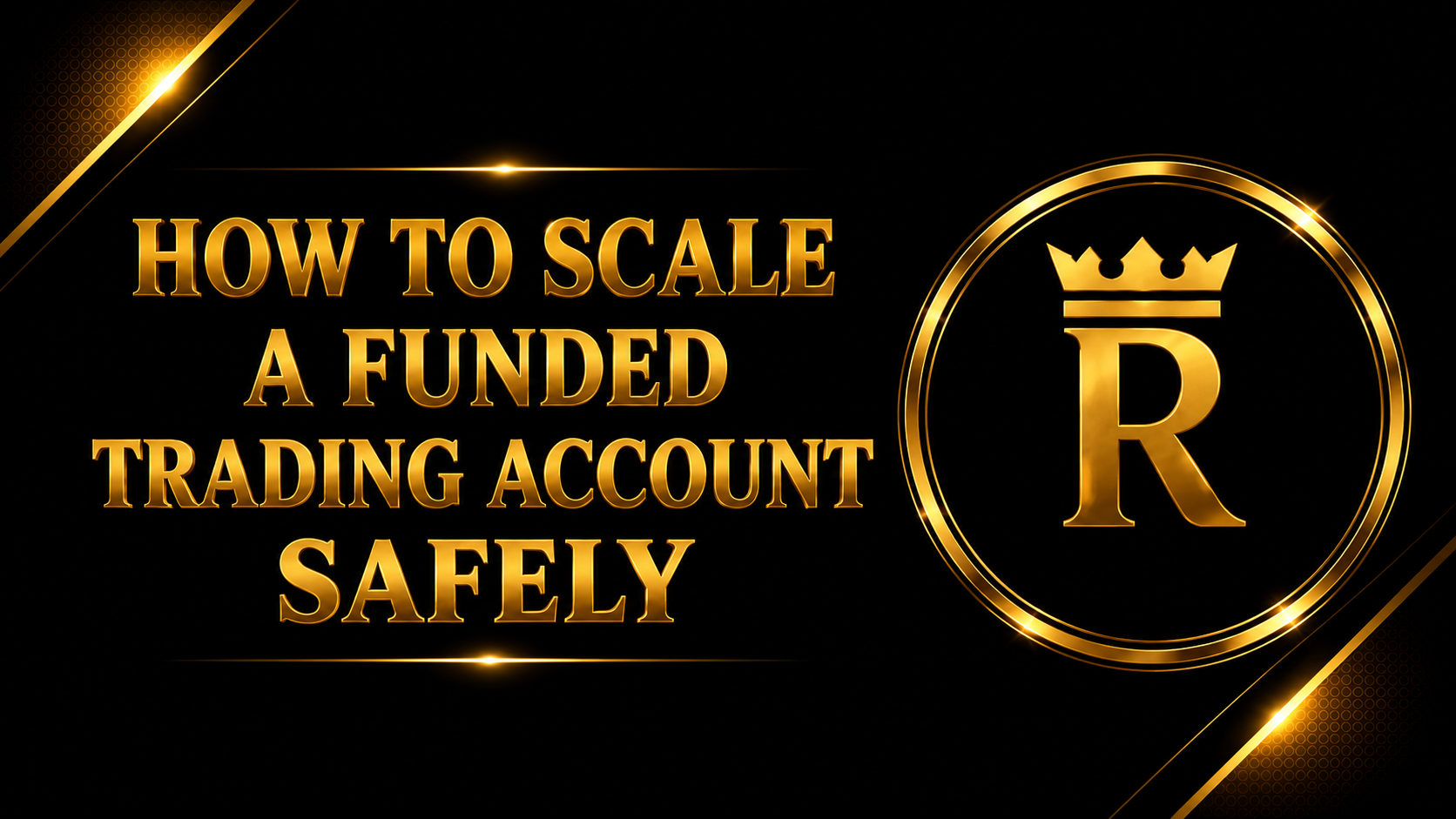 How To Scale A Funded Trading Account Safely
